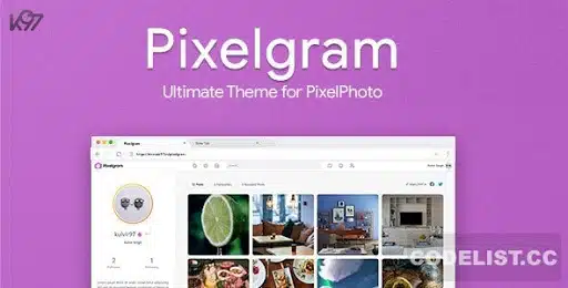 PixelPhoto v1.4.1 NULLED - social networking platform