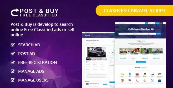 Post and Buy - Classified Ads Listings