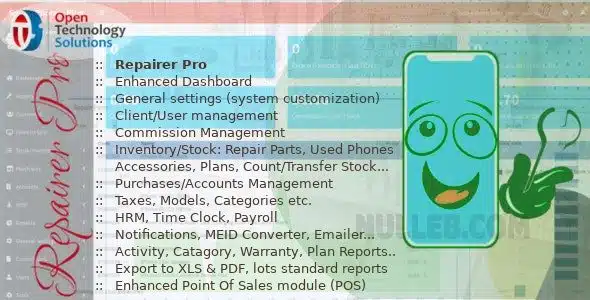 Repairer Pro v1.2 NULLED - HRM, CRM for the repair business