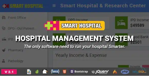 Smart Hospital v2.1 NULLED Hospital Management System