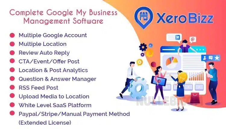 XeroBizz v1.1 - a script for managing Google My Business (SaaS)