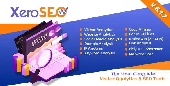 XeroSEO - The Most Complete Visitor Analytics & SEO Tools
