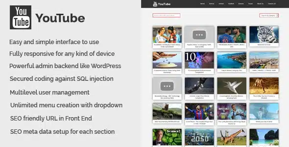 YouTube - YouTube Video Collection CMS