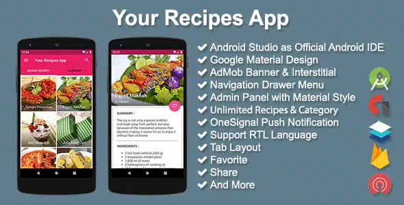 Your Recipes App v2.5.0 - Android recipes app