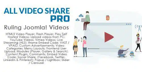 All Video Share Pro V3.6.1 – Video Gallery For Joomla