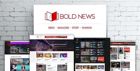 Bold News v1.4.8 - news template for WordPress