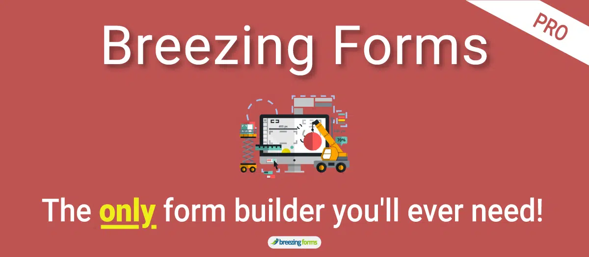 Breezing Forms Pro v1.9.1 Build 941 - component of the Joomla forms designer