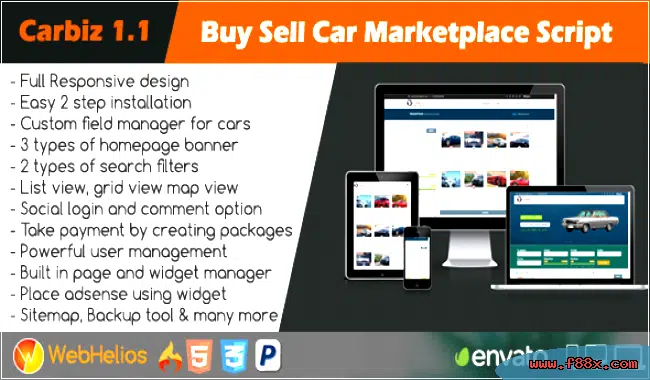 Carbiz - Buy Sell Car Marketplace Script