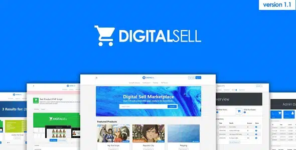 Digital Sell Marketplace v1.2b - digital goods store