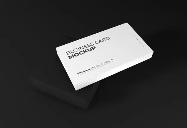 Elegant business card mockup Premium Psd