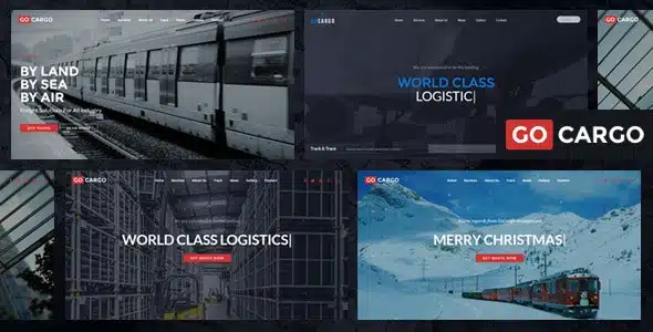 GoCargo v1.9.2 - WordPress theme for freight, logistics and transport companies