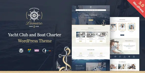 Lamaro v1.2.3 - Yacht Club & Boat Rentals WordPress Theme