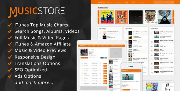 MusicStore v1.6 - iTunes Music Script