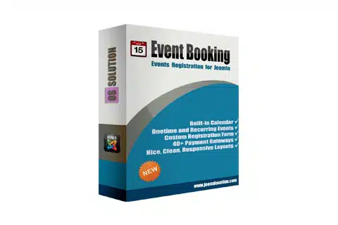 OS Events Booking v3.12.2 - Joomla booking component