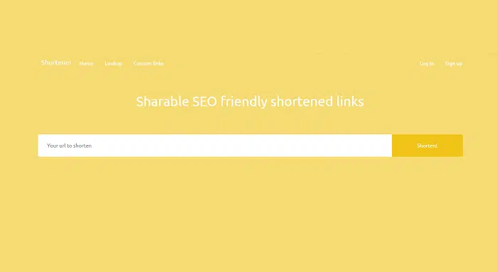 SEO friendly URL - short link script