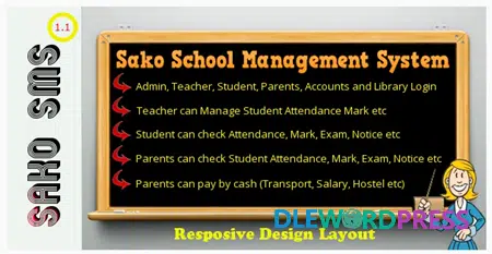 Sako School Management System v1.1 - school management