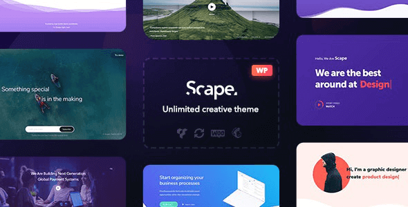 Scape v1.4.11 NULLED - Multipurpose WordPress Theme
