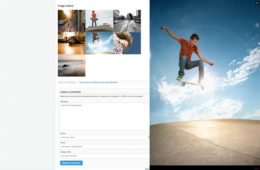 Simple Image Gallery PRO v3.7.0 - gallery for Joomla