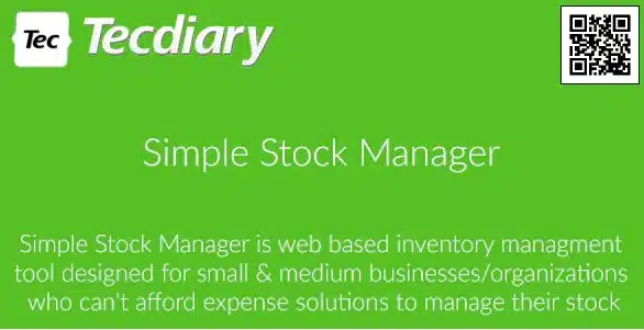 Simple Stock Manager v2.1.2 - simple warehouse manager
