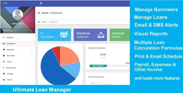 Ultimate Loan Manager v2.0 - online loan management system