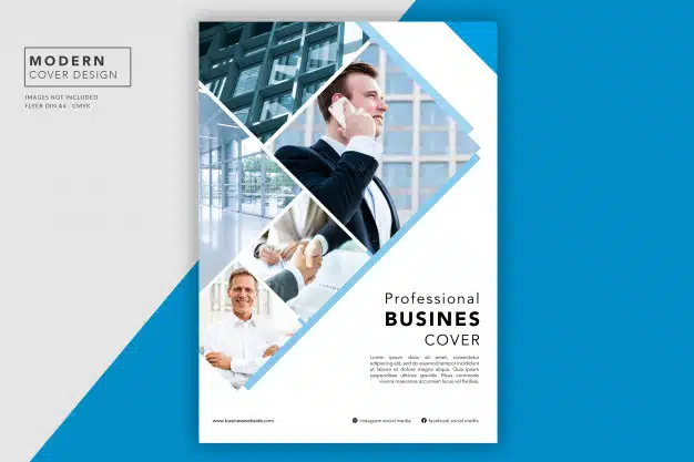 Business cover or flyer Free Psd
