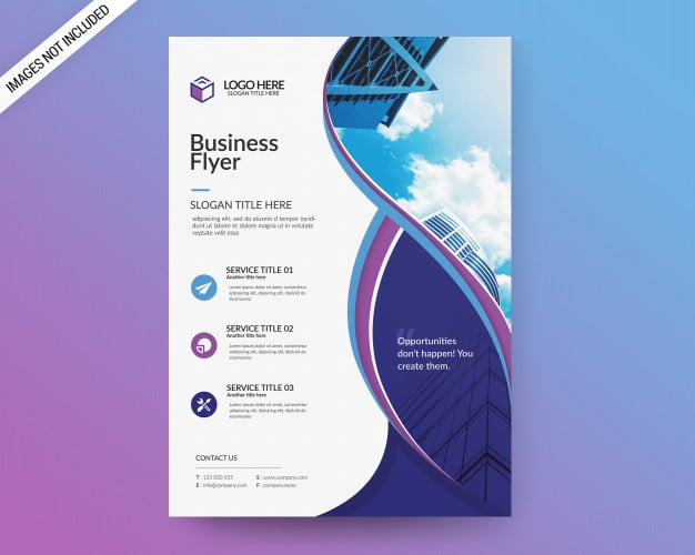 Business flyer template Premium Psd