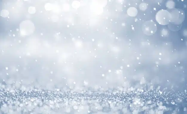 Christmas background with falling snow, snowflake. holiday winter for merry christmas and happy new year. Premium Photo