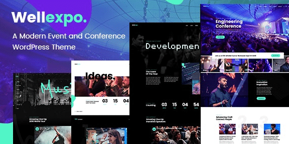 WellExpo v1.5 NULLED - conference and event template WordPress