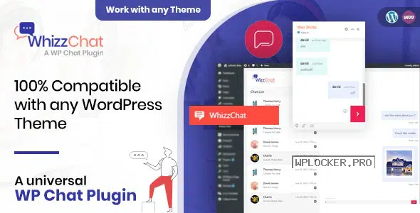 WhizzChat v1.0.5 - Universal WordPress Chat Plugin