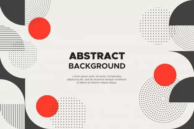 Abstract background with geometric shapes Free Vector