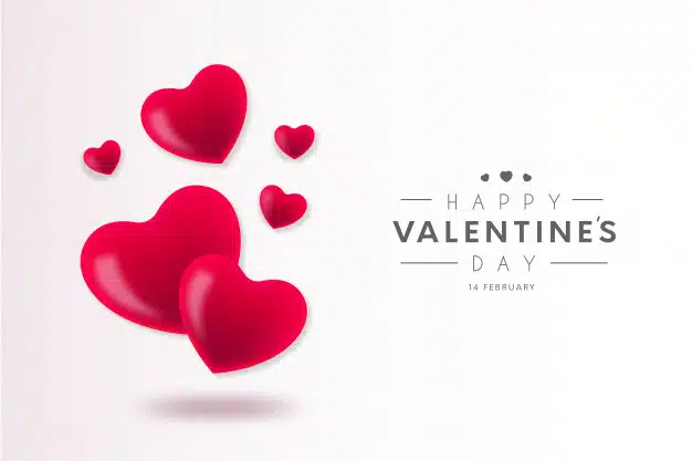 Lovely happy valentine's day background Vector