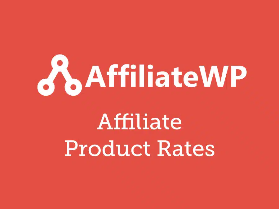 AffiliateWP Affiliate Product Rates Addon 1.0.5.1
