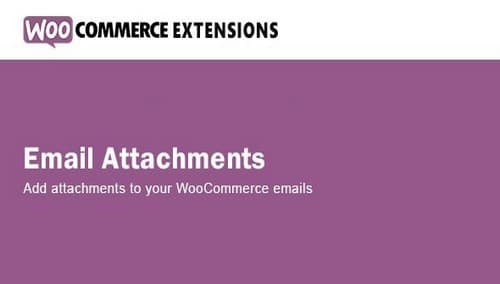 Email Attachments for WooCommerce