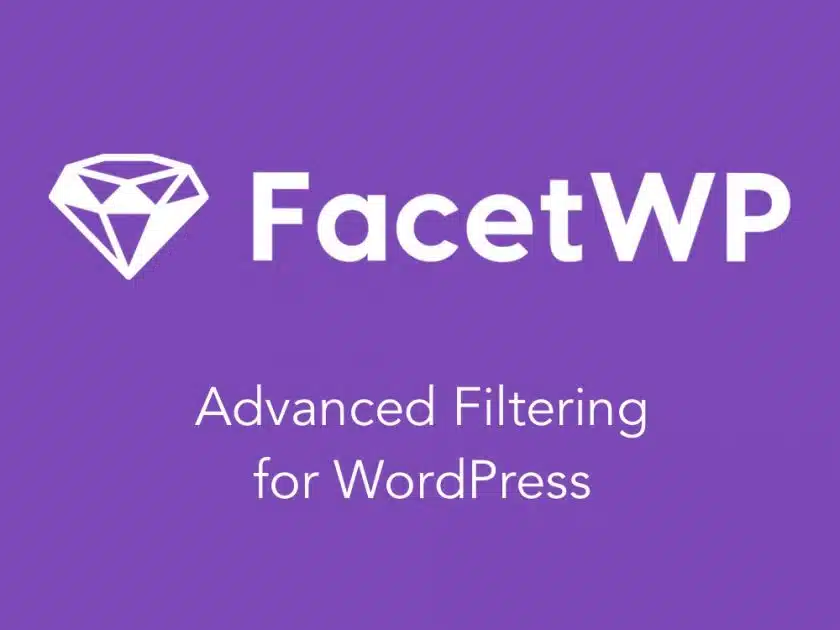 FacetWP Advanced Filtering Plugin for WordPress 3.8.2