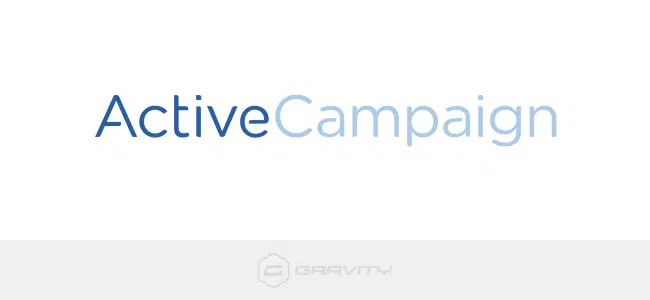 Gravity Forms Active Campaign