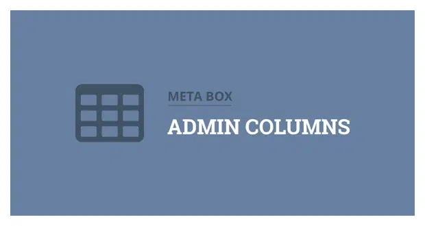 MB Admin Columns 1.4.2