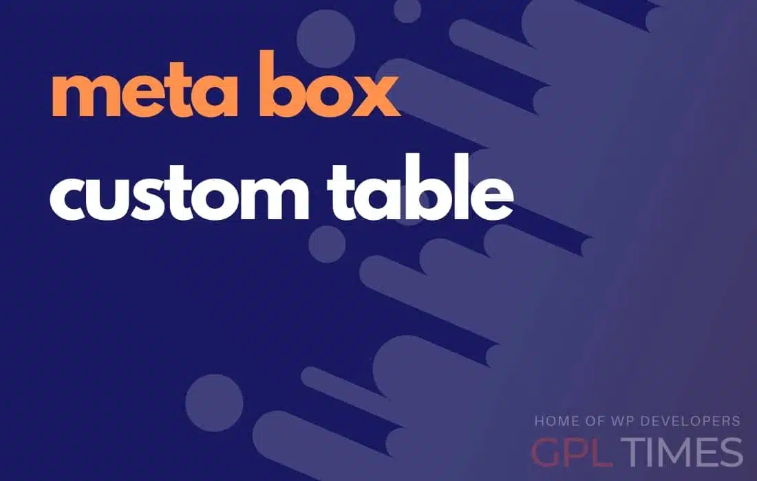 MB Custom Table 1.1.9