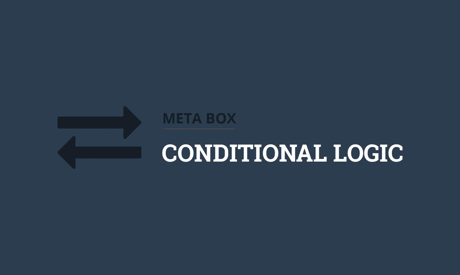 Meta Box Conditional Logic