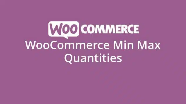 Min Max Quantities for WooCommerce