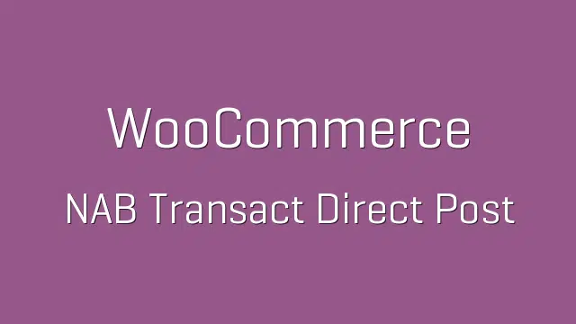 NAB Transact for WooCommerce