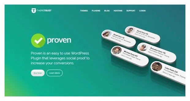 Proven – Social Proof WordPress Plugin