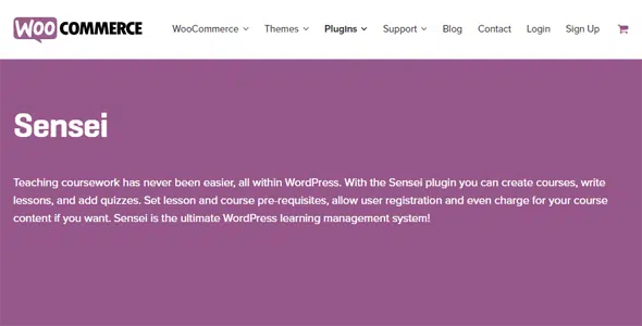 Sensei LMS with WooCommerce Paid Courses