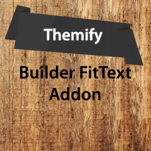 Themify Builder FitText Addon 2.0.1
