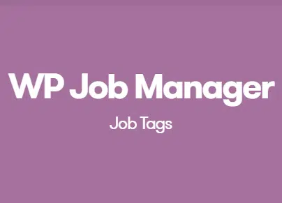 WP Job Manager Job Tags Addon 1.4.1