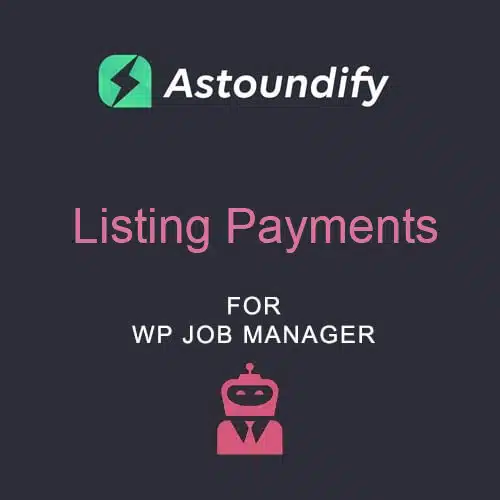 WP Job Manager Listing Payments