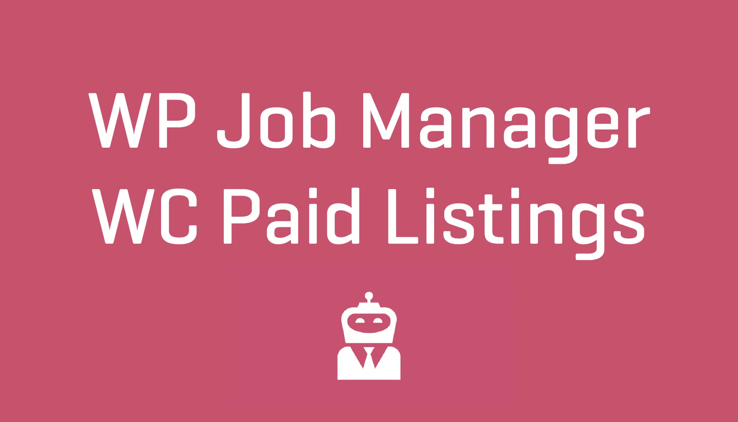 WP Job Manager WC Paid Listings