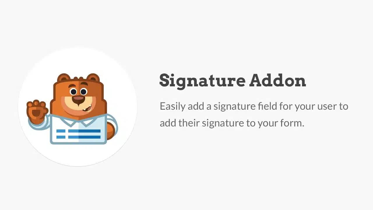 WPForms Signature
