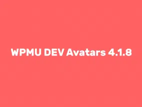 WPMU DEV Avatars 4.1.8