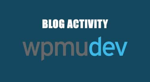 WPMU DEV Blog Activity 1.1.6
