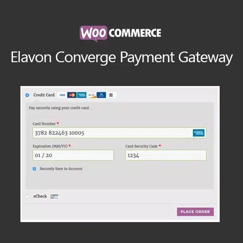 WooCommerce Elavon Converge Payment Gateway 2.11.0